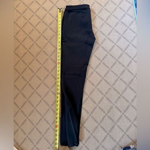 Tory Burch Charcoal texturized Leggings with side seam detail.  XS - Picture 7 of 11